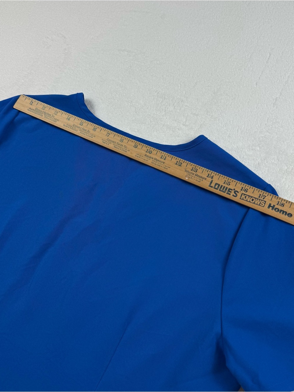 Figs v-neck cosma scrub  top blue 2 pockets style FW1100 women size XL - Picture 11 of 11